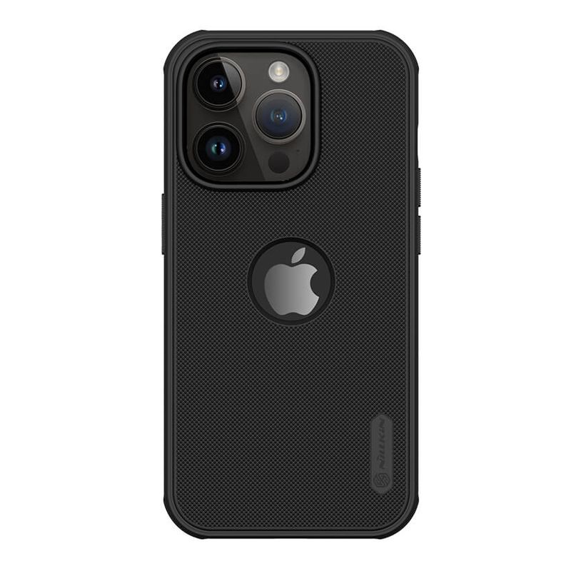 Maskica Nillkin Scrub Pro za iPhone 14 Pro Max 6.7 crna (sa otvorom za logo) Maskica Nillkin Scrub Pro za iPhone 14 Pro Max 6.7 crna (sa otvorom za logo) - Slika 1