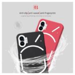 Maskica Nillkin Scrub za Nothing Phone 1 crna - Slika 7
