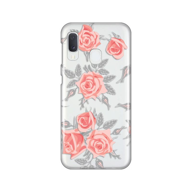 Maskica Silikonska Print Skin za Samsung A202F Galaxy A20e Elegant Roses