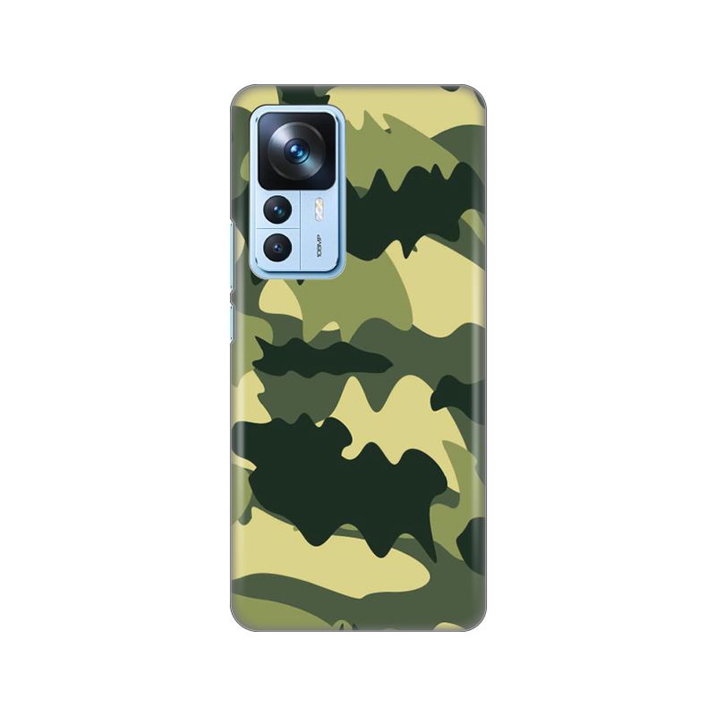 apgo BACK SKIN Film Pellicola protettiva Protezione Posteriore per Xiaomi 12T Pro, skin sticker film foil vinyl Camo Rosso