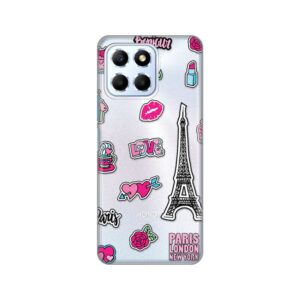 Maskica Silikonska Print za Honor X6 Love Paris