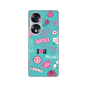 Maskica Silikonska Print za Huawei Honor 70 Love