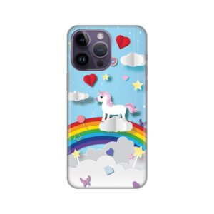 Maskica Silikonska Print za iPhone 14 Pro Max 6.7 Unicorn