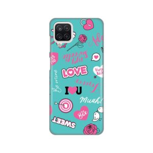 Maskica Silikonska Print za Samsung A125F Galaxy A12 Love