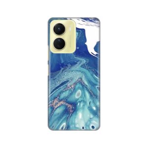 Maskica Silikonska Print za Vivo Y16 Blue Marble