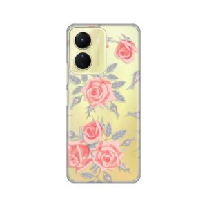Maskica Silikonska Print za Vivo Y16 Elegant Roses