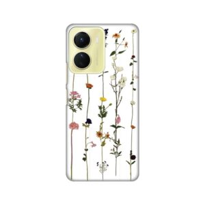 Maskica Silikonska Print za Vivo Y16 Flower