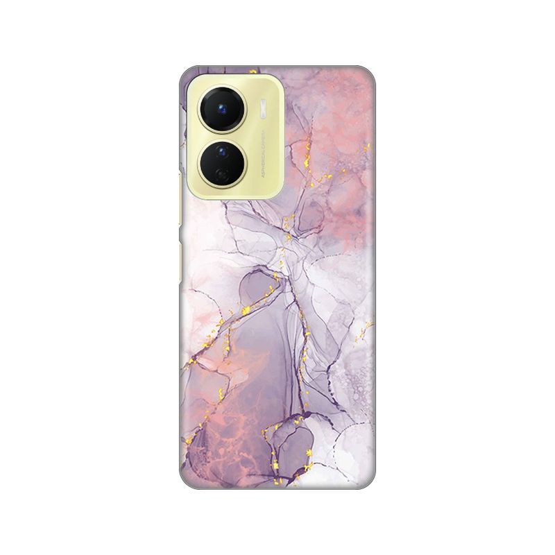 Maskica Silikonska Print za Vivo Y16 Vivo Y16 Pink Marble