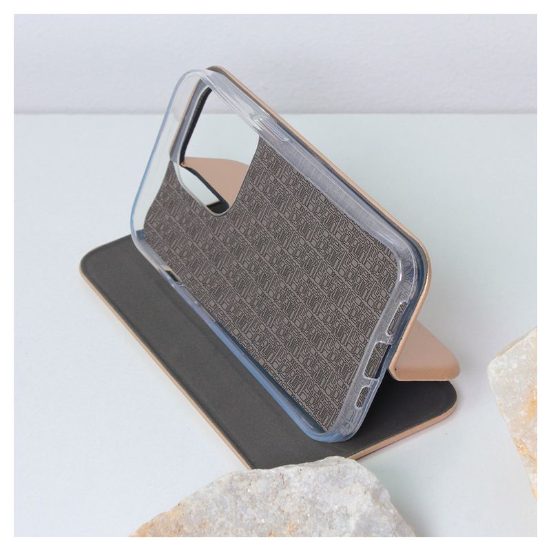 Maskica Teracell Flip Cover za iPhone 14 Pro Max 6.7 zlatna