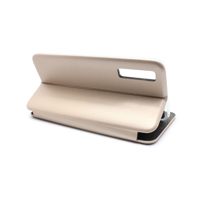 Maskica Teracell Flip Cover za Samsung A750FN Galaxy A7 2018 zlatna