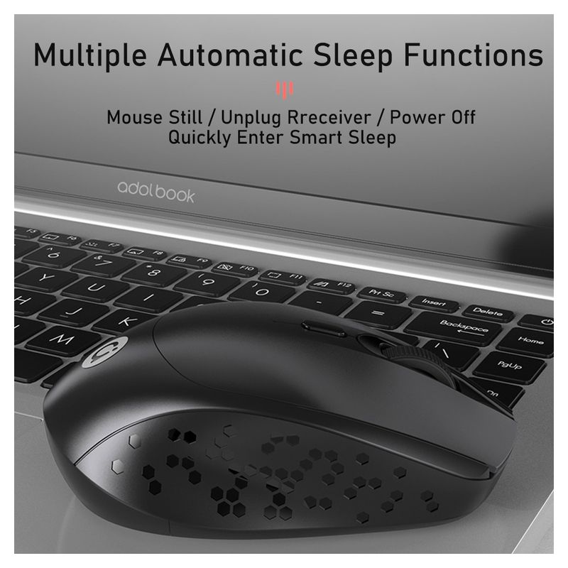 Mis Wireless Asus MS001 crni