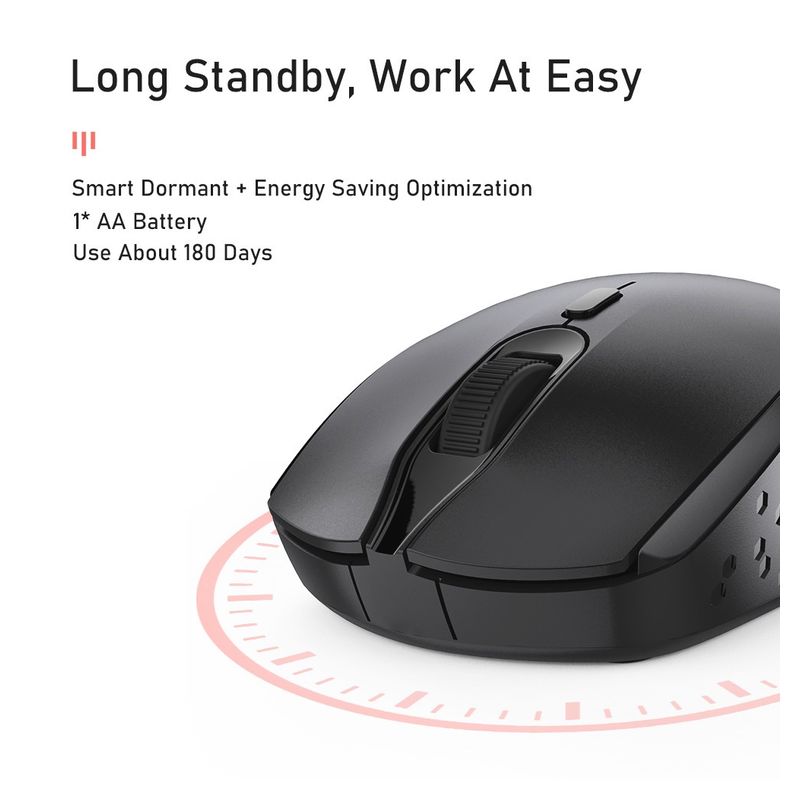Mis Wireless Asus MS001 crni