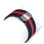 Narukvica intrigue za Apple watch 42mm crno crvena - Slika 3