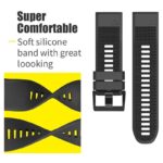 Narukvica sporty za Garmin Fenix 3/5X/6X smart watch 26mm svetlo plava - Slika 3