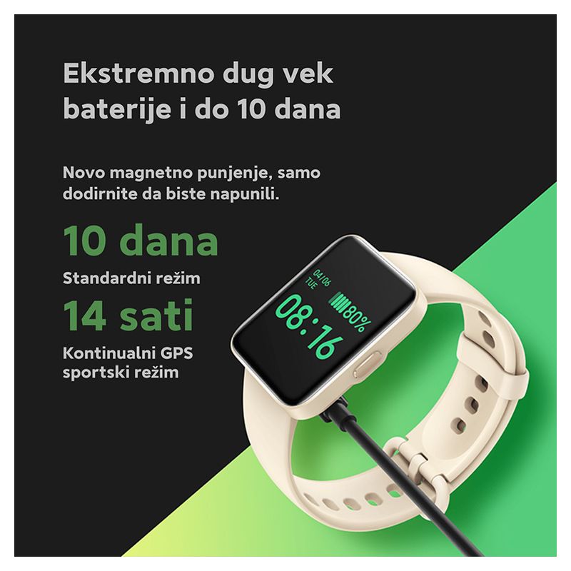 Smart watch Xiaomi Redmi Watch 2 Lite GL ivory
