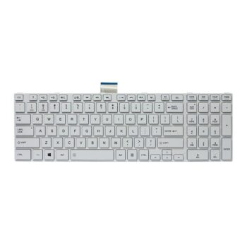 Tastatura za laptop Toshiba C850 bela