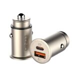Auto punjac LDNIO C506Q PD, QC4+, 30W gold USB Lightning - Slika 2