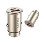 Auto punjac LDNIO C506Q PD, QC4+, 30W gold USB Lightning - Slika 3