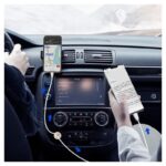 Auto punjac LDNIO C506Q PD, QC4+, 30W gold USB Lightning - Slika 7