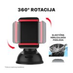 Auto stalak VCS-0103 sivi - Slika 3