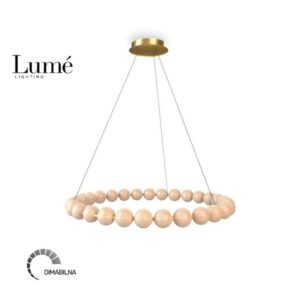 BELORE  7 LUSTER LED DIM 72W 3000K ZLATO