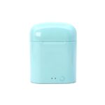 Bluetooth slusalice Airpods i7 mini svetlo plava HQ - Slika 2