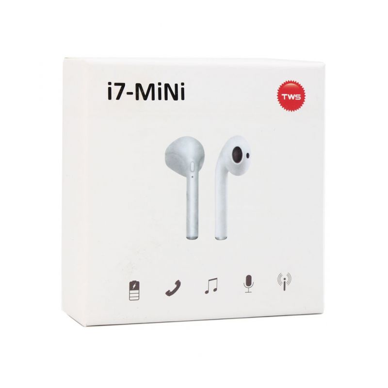 Bluetooth slusalice Airpods i7 mini svetlo plava HQ