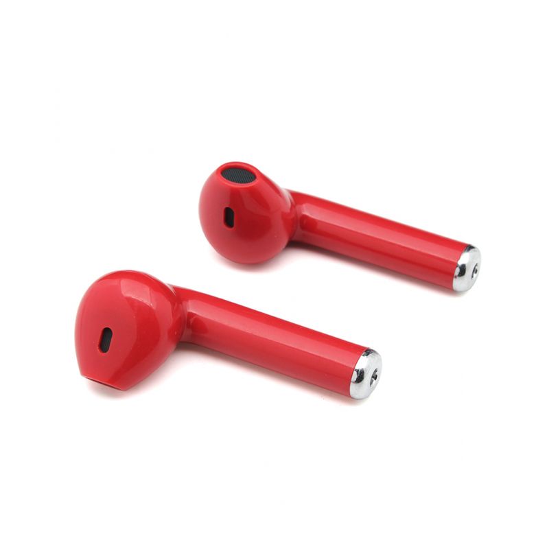 Bluetooth slusalice Airpods i7s TWS crvene