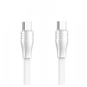 Data kabl LDNIO LC131-C 65W Type C na Type C beli 1m