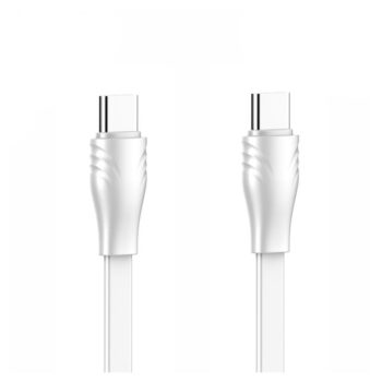 Data kabl LDNIO LC131-C 65W Type C na Type C beli 1m