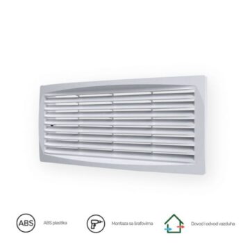 ERA ZALUZINA 3013,5DP BELA (300x135 mm)