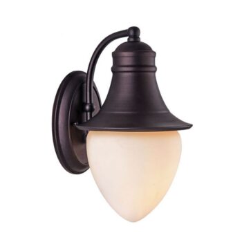 FENJER 1014L ZIDNI 1*E27 CRNI IP44