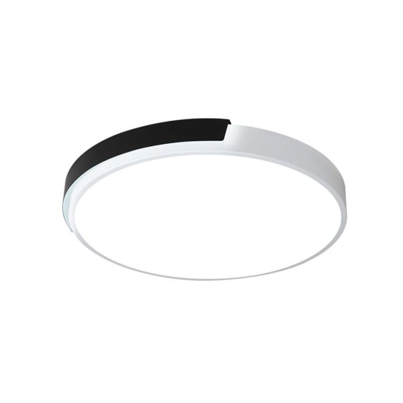 LED PLAFONJERA EL1671 O 16W 3000K CRNA/BELA
