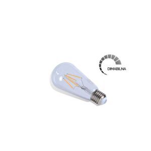 LED SIJALICA FILAMENT DIM ST64 E27 4W 2700K 400lm