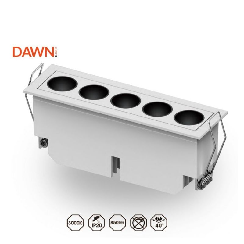 LED SVETILJKA FGL05 13W 3000K 40° BELA