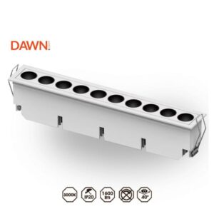 LED SVETILJKA FGL10 24W 3000K 40° BELA