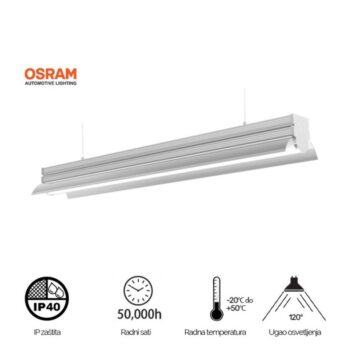 LED SVETILJKA LT-T-020-150 60W 4000K SILVER