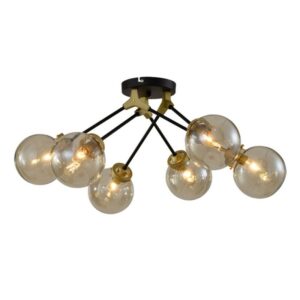 LUNA 194 LUSTER 6*E14 CRNA