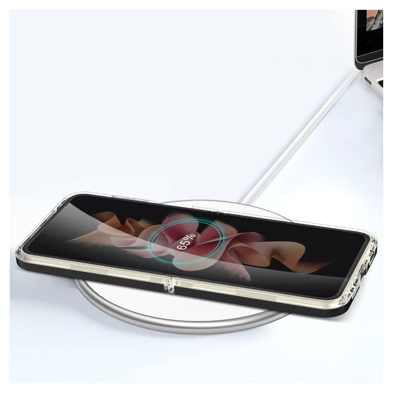 Maskica Color HD za Samsung F711B Galaxy Z Flip 3 5G crna