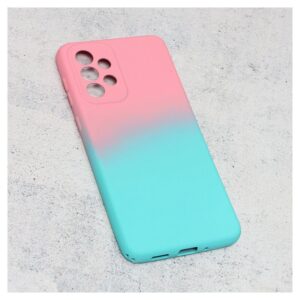 Maskica Double Color za Samsung A336B Galaxy A33 5G roze-mint