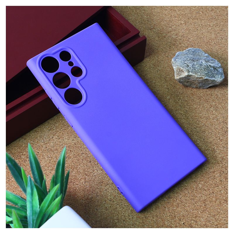 Maskica Teracell Giulietta za Samsung Galaxy S23 Ultra mat ljubicasta