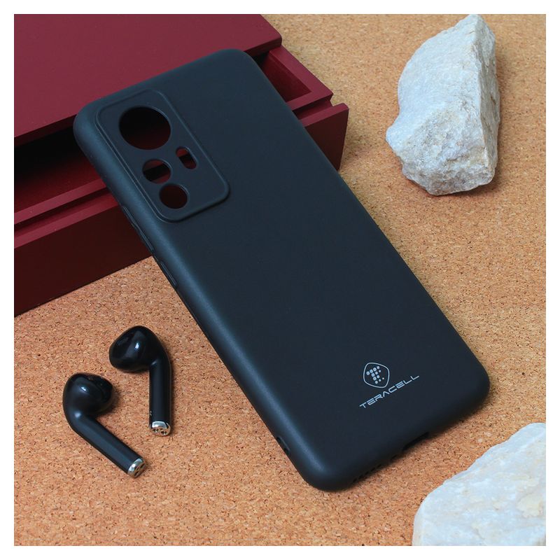 Maskica Teracell Skin za Xiaomi 12T mat crna Maskica Teracell Skin za Xiaomi 12T mat crna - Slika 1