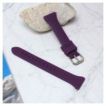 Narukvica flat za smart watch Samsung 4, 5 20mm tamno ljubicasta