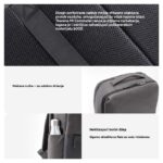Ranac Xiaomi Mi Commuter tamno sivi - Slika 7