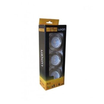 ROZETNA SA LED SIJALICOM 3x5w 3000K