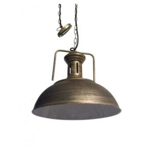 RUSTIK 101 VISILICA 1*E27 GOLD/BLACK