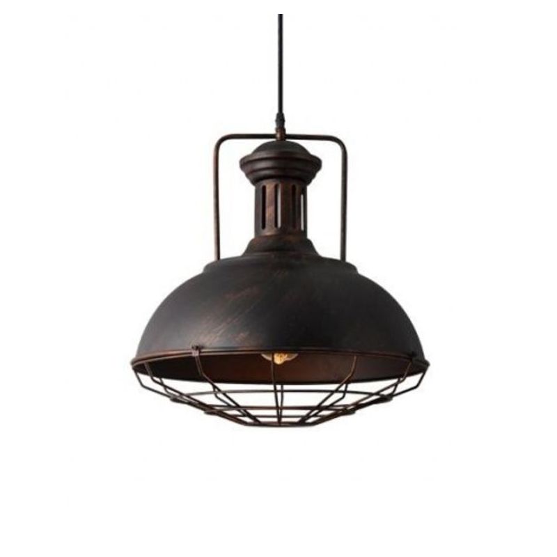 RUSTIK 85 VISILICA 1*E27 GOLD/BLACK