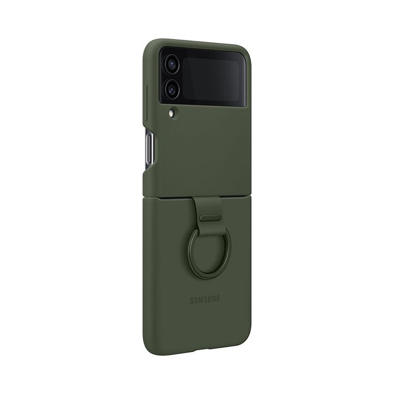 Samsung silikonska torbica za Galaxy Z Flip 4 5G zelena (EF-PF721-TGE)