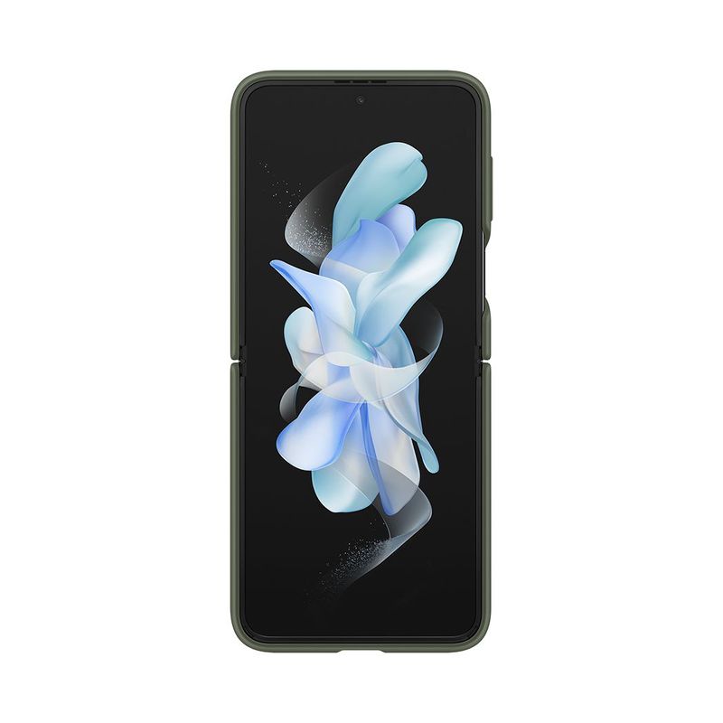 Samsung silikonska torbica za Galaxy Z Flip 4 5G zelena (EF-PF721-TGE)