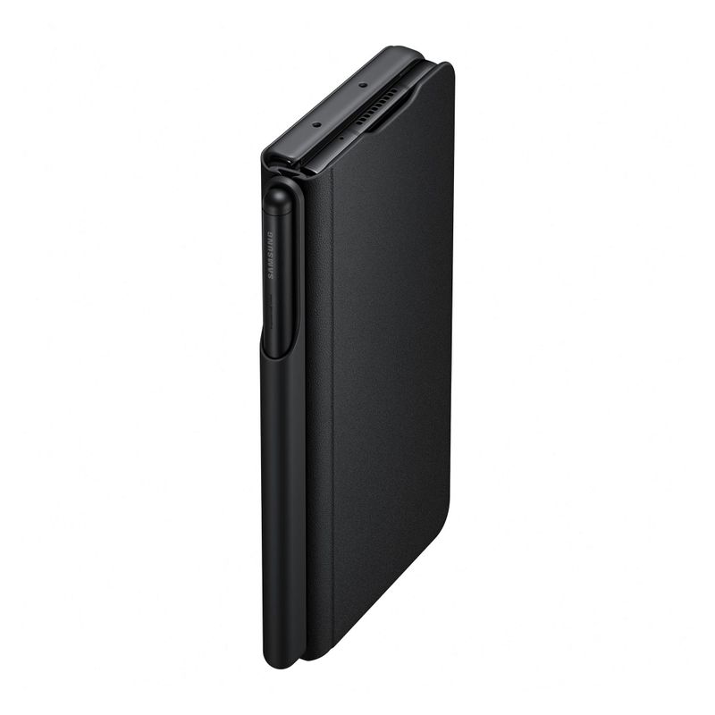 Samsung torbica kozna na preklop + olovka za Galaxy Z Fold 4 5G crna (EF-OK93P-CBE)